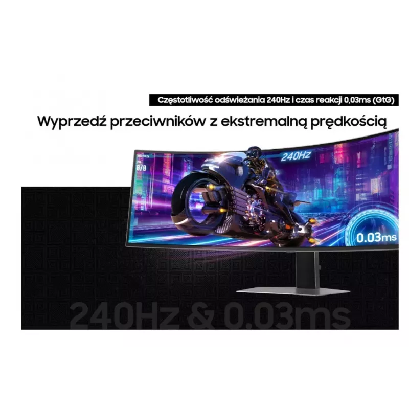 Monitor Samsung Odyssey G9 OLED 49 cali OLED 5120 x 1440