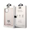 Karl Lagerfeld KLHCP14MCTRI Iphone 14 Plus / 15 Plus 6.7 Hardcase różowy / różowy przezroczysty etui z kotką Choupette