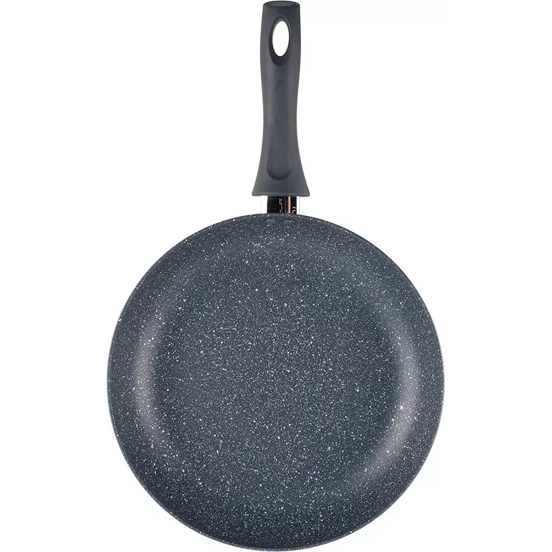 Patelnia Russell Hobbs RH008431EU7 30 cm z wykończeniem kamiennym, nieprzywierająca patelnia do smażenia