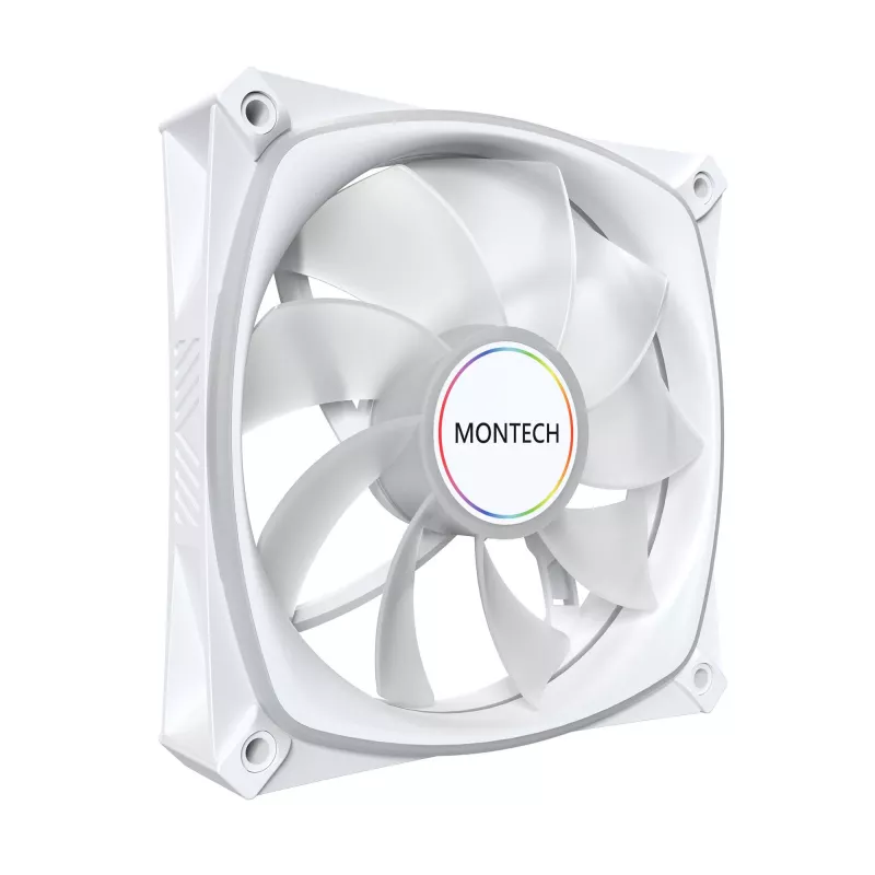 MONTECH RX120 PRO Biały 120mm ARGB Case Fan