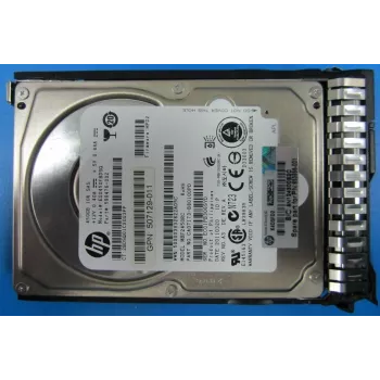 Hewlett Packard Enterprise HPE Dual Port Enterprise - Festplatte - 450GB - 2.5 SFF (6,4 cm SFF) - 10000 U/min - mit HP SmartDrive-Träger (653956-001)