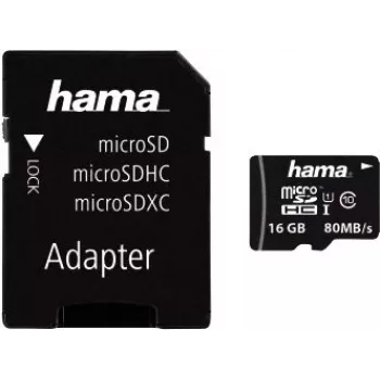 Hama microSDHC 16 GB UHS-I Klasa 10