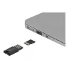 Czytnik kart DeLOCK USB 2.0 Czarny Micro SD MicroSDHC MicroSDXC 480 Mbit/s