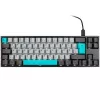 Klawiatura mechaniczna Ducky Varmilo Miya Pro Moonlight QWERTZ USB podświetlana Cherry MX niebieski