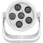 LED par light EUROLITE Silent Par 6 QCL Floor RGBW 6x4W — kompaktowy PAR podłogowy z diodami LED RGBW