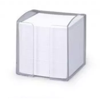 Kwadratowy przezroczysty blok Durable TREND 105x100x100 mm