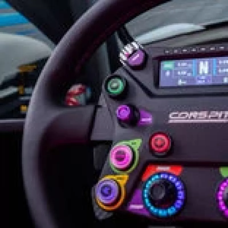 Conspit ARES APEX Wheelbase + 310 APEX-Steering Wheel + CPP APEX2 Pedalset - Zestaw (CP128)