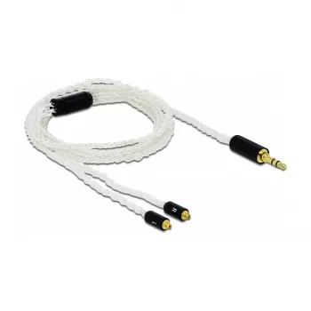 Kabel audio DeLOCK 85845 1,2 m 3,5 mm 2x MMCX biały
