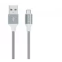 Zestaw kabli USB Devia Pheez Series — Micro USB, 3 szt. (25 cm, 1 m, 2 m) Szary