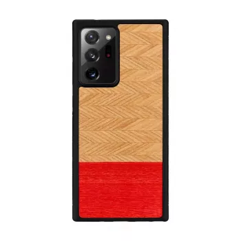 Etui na telefon man and wood Galaxy Note 20 Ultra jodełka azalea Czarny