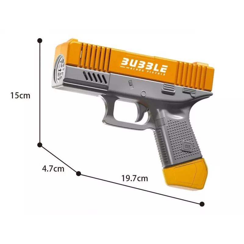 Pistolet na bańki z płynem