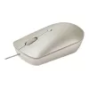 Przewodowa mysz biurowa Lenovo 540 Ambi Unibody USB Type-C Optyczna 2400 DPI Piaskowa