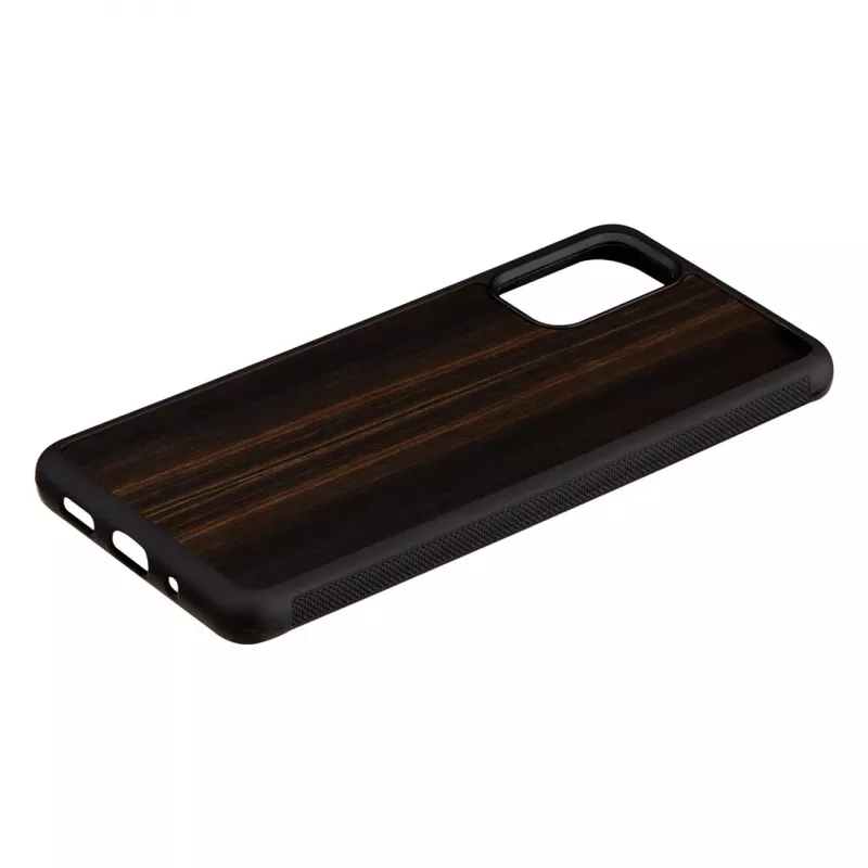Etui ochronne Samsung Galaxy S20+ — człowiek i drewno — hebanowa czerń