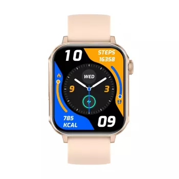 Smartwatch Colmi P80 (złoty) — Złote wykończenie Colmi P80