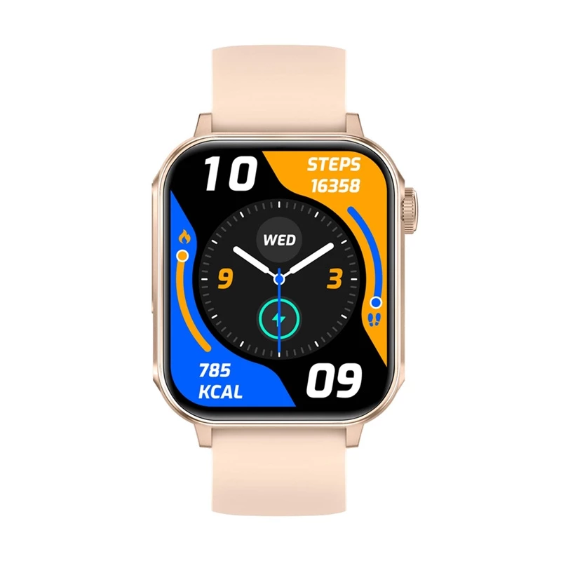 Smartwatch Colmi P80 (złoty) — Złote wykończenie Colmi P80