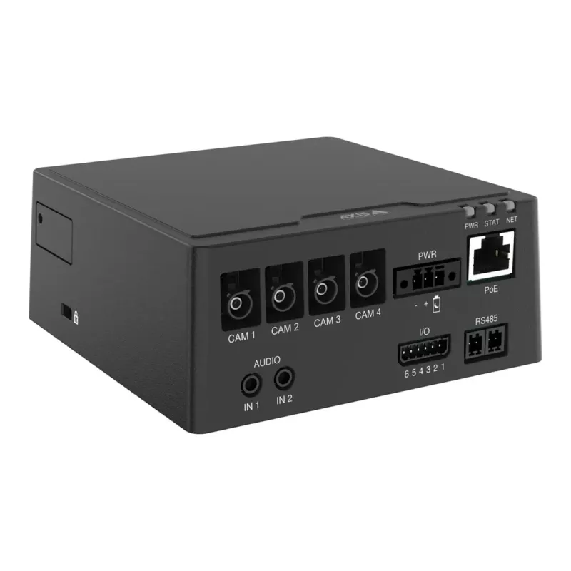 Jednostka bazowa AXIS F9114-R Mk II — przewodowy Ethernet wewnętrzny, 10/100/1000 Mbps, 10–48 V, 12,7 W typ.