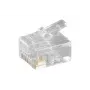 Microconnect KON502-10R złącze kablowe RJ-12 6P6C przezroczysty