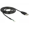Kabel do kamery DeLOCK 95986 1,5 m czarny