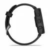 Garmin Forerunner 165 Music - Czarny - Zegarek sportowy z paskiem - Silikon - Łupkowy szary - Rozmiar nadgarstka: 126-203 mm - Wyświetlacz 3 cm (1.2) (010-02863-30)