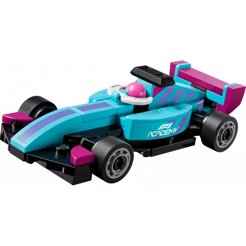 30734 Speed Champions F1 ACADEMY Mini-Auto, Klocki konstrukcyjne w woreczku