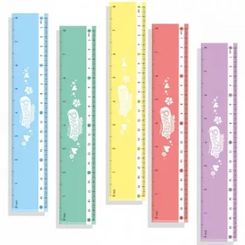 Colorino Pastel Linijki 20 cm