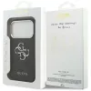 GUESS | Hardcase 4G | Pokrowiec tylny | iPhone 17 Pro Max | Apple | Skóra ekologiczna/PC/Tworzywo sztuczne/TPU | Czarny