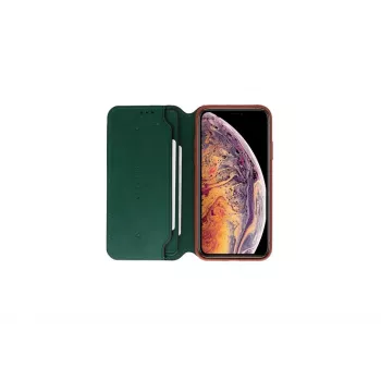 Etui Smart Folio VixFox do Huawei P20 — ochronne etui w kolorze leśnej zieleni