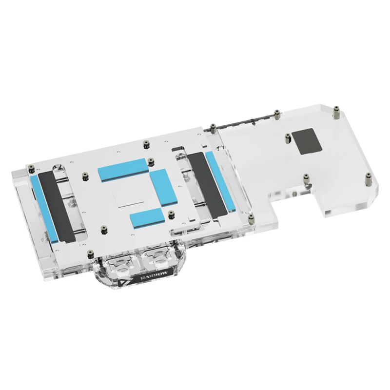 Blok wodny GPU Barrow LRC2.0 do ASUS STRIX 3070 — pełne pokrycie, akryl