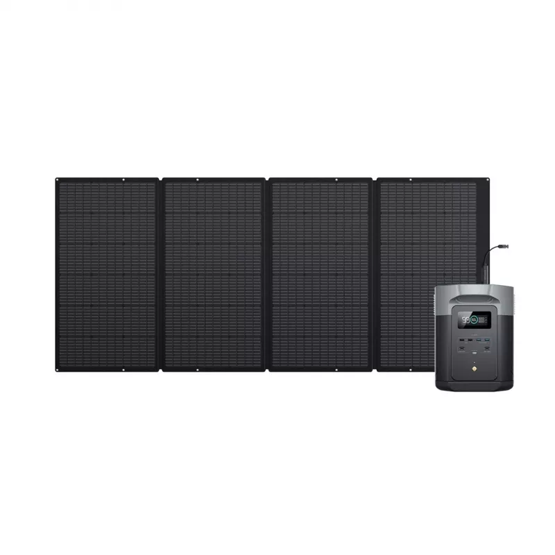 Przenośna stacja zasilająca EcoFlow DELTA 2 Max litowo-żelazowo-fosforanowa (LiFePO4) 2400 W 23 kg