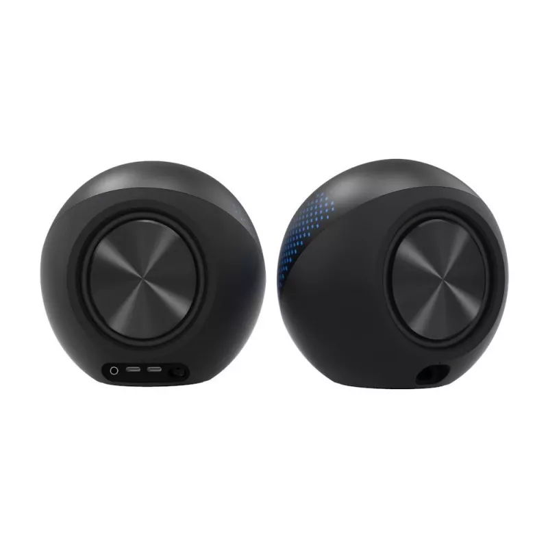 Głośniki komputerowe CREATIVE Pebble X 2.0 USB-C z regulowanym podświetleniem RGB, Bluetooth 5.3, audio USB, moc RMS do 15 W, dla PC i Mac
