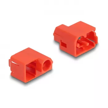 Blokada portu DeLOCK 20929 RJ45 10 sztuk Czerwona