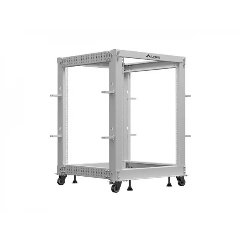 Szafa rack 19 15U 600x600-1100 szara