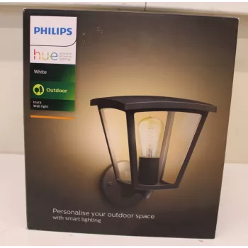 Lampa ścienna zewnętrzna Philips Inara | E27 LED 7W 550lm Ciepła biel IP44 CRI80