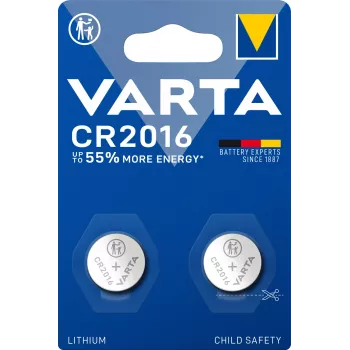 Bateria litowa VARTA Electronics CR2016 90 mAh 3V VE 2 (06016101402)