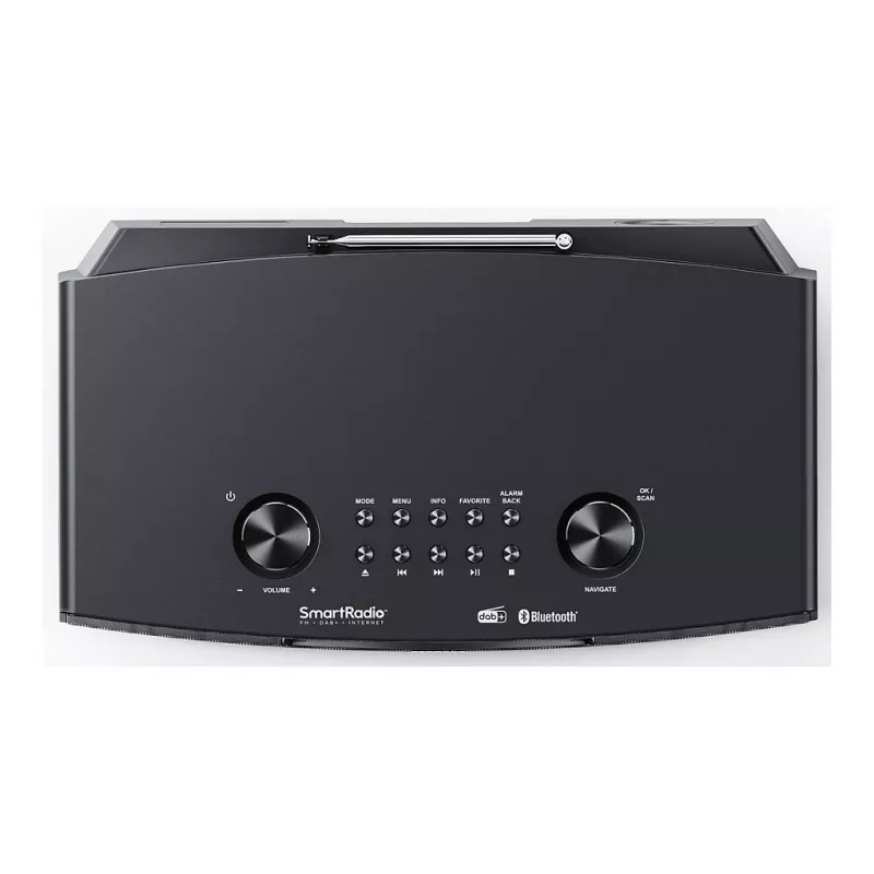 JVC Kenwood Electronics CR-ST700SCD-B - Internet - Cyfrowe - DAB+ - FM - 87,5 - 108 MHz - 174.928 - 239.2 MHz - 43 W