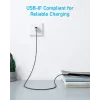 Anker Innovations 322 Kabel USB-A do USB-C Nylon 1,8M Czarny - Kabel - Cyfrowy/Dane