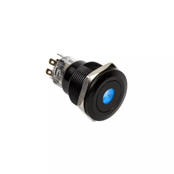 DimasTech wandaloodporny przycisk 22 mm Czarnyline Dot RGB PD223