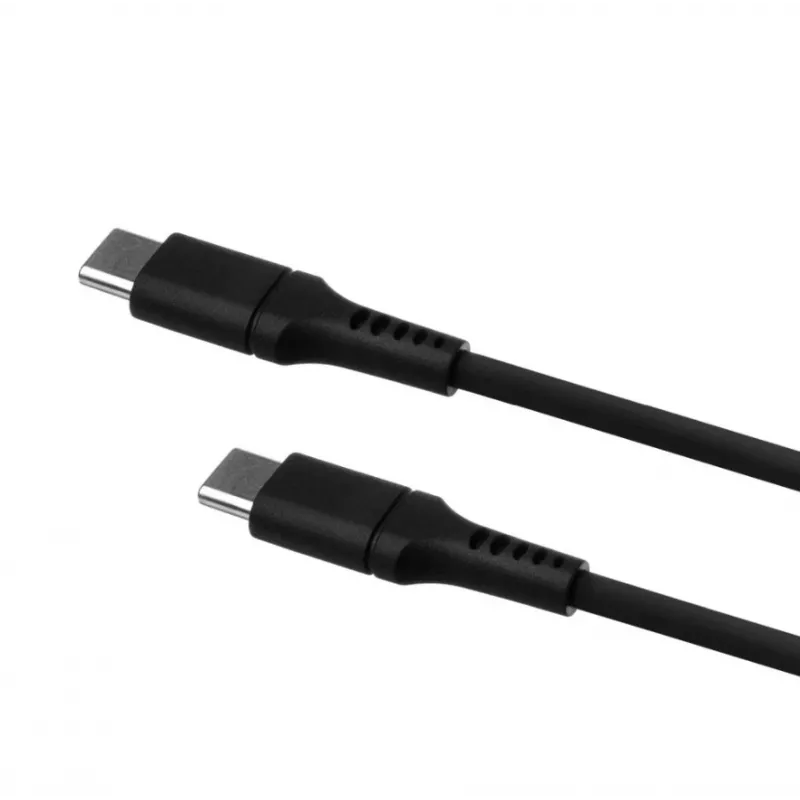 Przewód stały USB-C do USB-C FIXED FIXDLS-CC2-BK — 2 m, 60 W