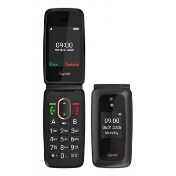 Telefon dla seniorów Gigaset GL795 7,11 cm (2,8 inch) 142 g 48MB Czarny