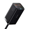 Baseus GaN3 100/ 65W Desktop Charger Quick Charge QC 3.04.0 USB C Type C Phone Charger for IPhone15 Huawei Xiaomi MacBook Laptop