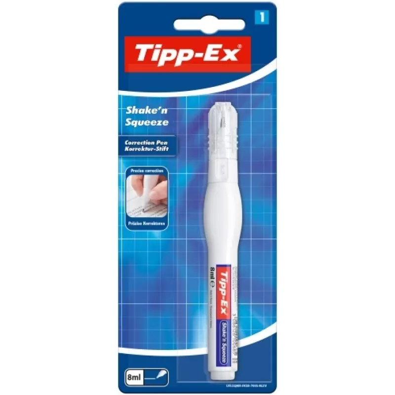 Pióro korekcyjne BIC Tipp-Ex Shake'n' Squeeze 8 ml