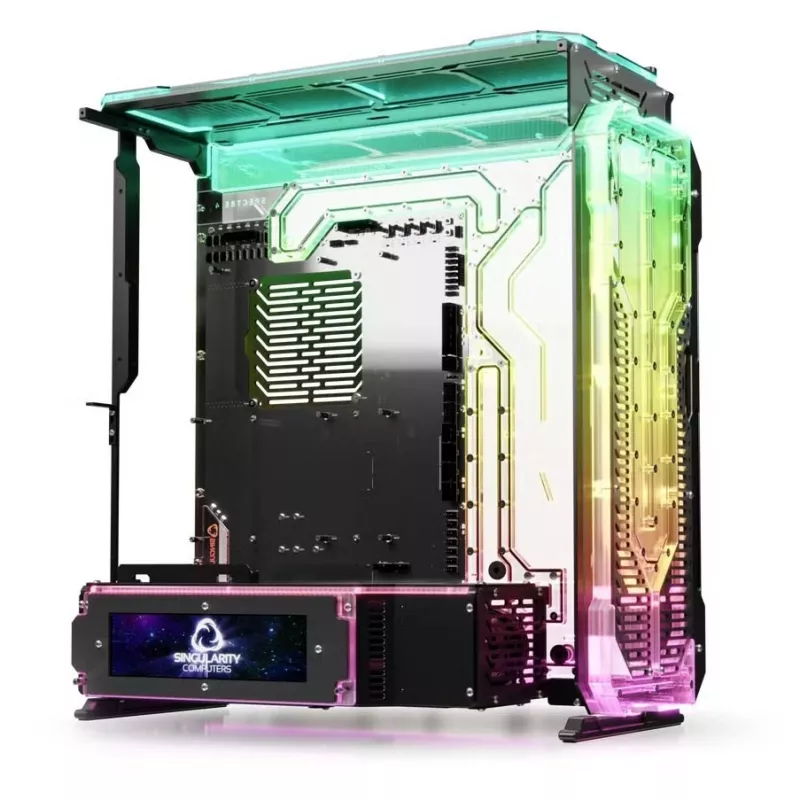 Panel przedni do obudowy PC Singularity Spectre 4 Elite, akrylowy przezroczysty