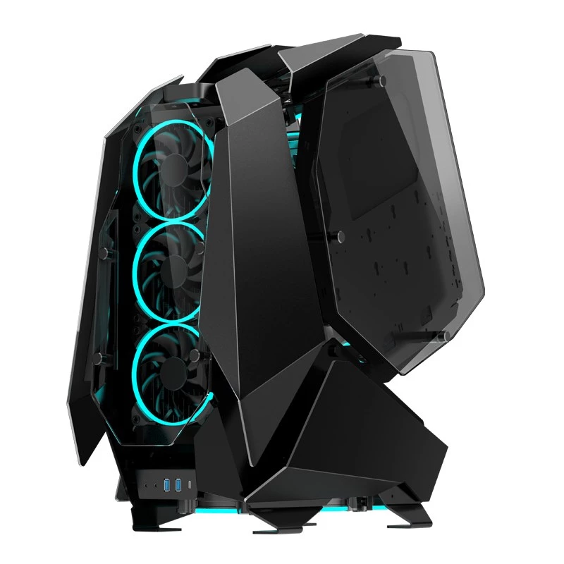 Obudowa PC Jonsbo MOD5, ATX, Czarna