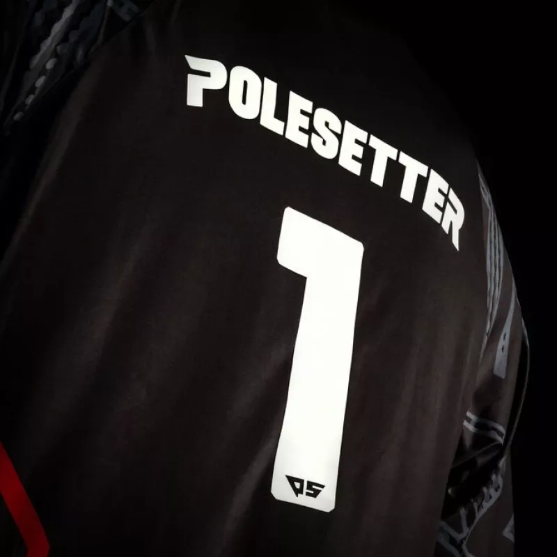 Polesetter ONE Simracing Jersey Czerwona - M