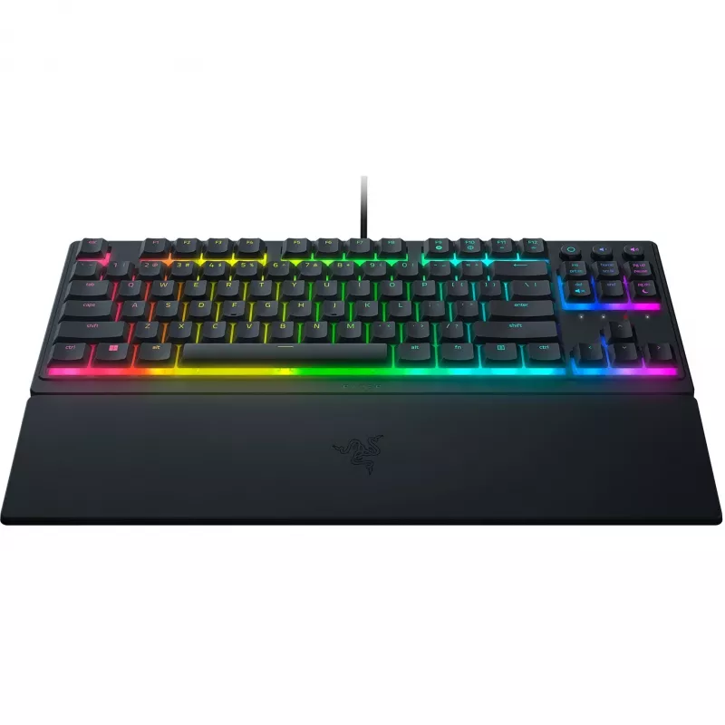 Klawiatura Razer Ornata V3 Tenkeyless dla graczy USB QWERTZ niemiecka czarna