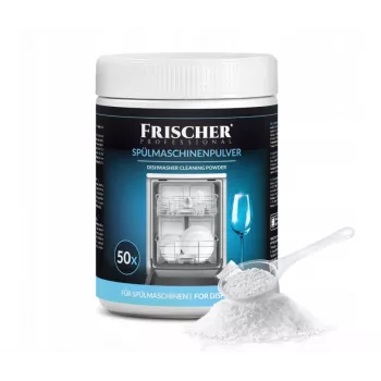 Proszek do czyszczenia zmywarek FRISCHER FR00122_1000, 1 kg, do automatycznych zmywarek, plastikowy słoik