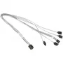 Supermicro - kabel SATA/SAS - Mini SAS HD (SFF-8643) na SATA - 50/50/60/70 cm - do A+ Server 1013, SuperServer 5018, 5019, 5019S, SuperStorage Server 5019D8