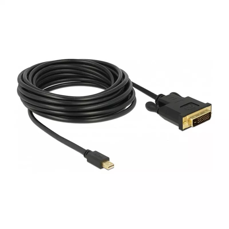 Adapter kabla wideo DeLOCK 83991 Mini DisplayPort na DVI-D 5 m