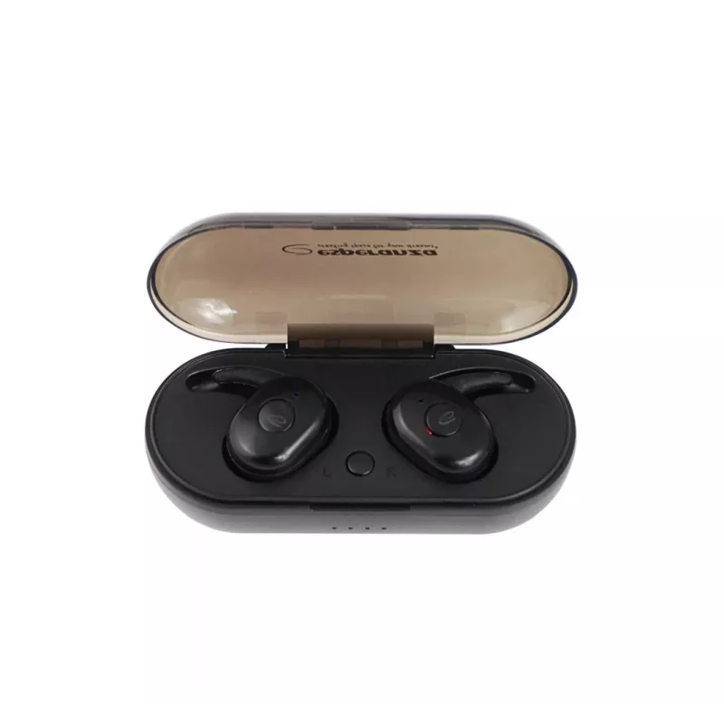 Esperanza TWS CARDERA Headphones Wireless In-ear Calls/Music Bluetooth Czarny