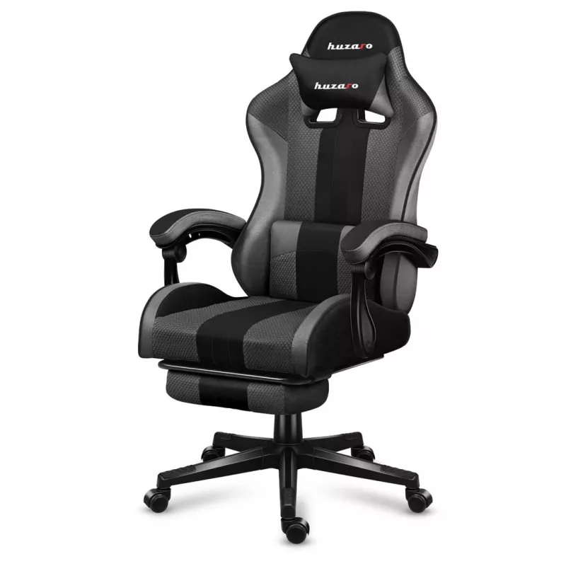 HUZARO FORCE 4.7 szary MESH FOTEL GAMINGOWY